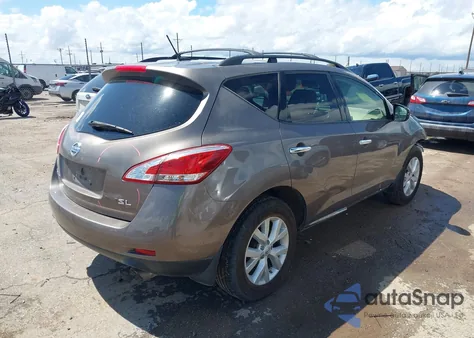 2013 Nissan Murano Sl from USA, damaged, VIN JN8AZ1MUXDW207922